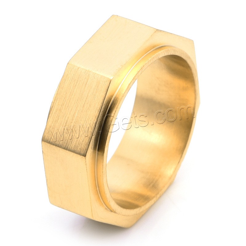 Титан Сталь палец кольцо, титан, Другое покрытие, разный размер для выбора & Мужский, Много цветов для выбора, продается PC