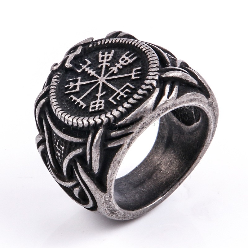 Titanium Steel Finger Ring, plated, different size for choice & for man, more colors for choice, Sold By PC