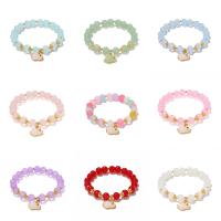 Zinc Alloy Crystal Bracelets, with Zinc Alloy, Rabbit, fashion jewelry & for woman & with rhinestone 70mm 