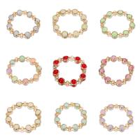 Zinc Alloy Crystal Bracelets, with Zinc Alloy, fashion jewelry & for children Approx 6-7 Inch 