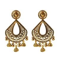 Fashion Fringe Earrings, Zinc Alloy, plated, fashion jewelry & for woman 70mm 
