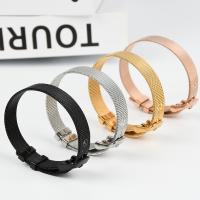 Fashion Watch Bracelet, 304 Stainless Steel, Galvanic plating, Adjustable & Unisex 10mm Approx 21.5 cm 