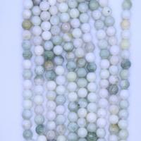 Green Grass Jade Beads, Round, painted, DIY mixed colors Approx 40 cm 