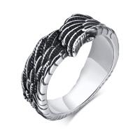 304 Stainless Steel Finger Ring, fashion jewelry & for man, original color, 8.2mm 
