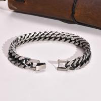 304 Stainless Steel Bracelet  & for man, original color 