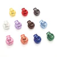 пластик Пружинных тормозов пряжкой, DIY, Много цветов для выбора отверстие:Приблизительно 6.5mm, продается PC