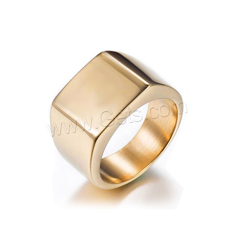 Титан Сталь палец кольцо, титан, Другое покрытие, разный размер для выбора & Мужский, Много цветов для выбора, продается PC