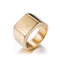 Titanium Steel Finger Ring, plated & for man 