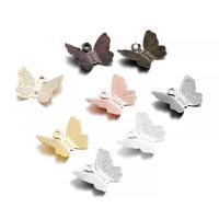 Zinc Alloy Animal Pendants, Butterfly, plated, DIY 