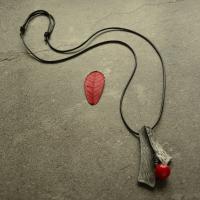 collier de Stras en alliage Zinc, alliage de zinc, avec corde de cire, bijoux de mode & pour femme Environ 37.4 pouce, Vendu par PC