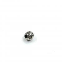 Stainless Steel Beads, 304 Stainless Steel, Round, vintage & DIY, original color 