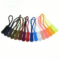 Nylon Cord Hand Piece Lanyard, with Silicone, random style & DIY, mixed colors 