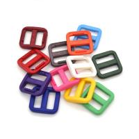 пластик Отрегулировать мешок пряжки, DIY, Много цветов для выбора внутренний диаметр:Приблизительно 15mm, продается PC
