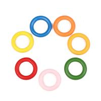 деревянный Ювелирные кольца, полированный, DIY & разнообразный, разноцветный, 35mm, Приблизительно 100ПК/сумка, продается сумка
