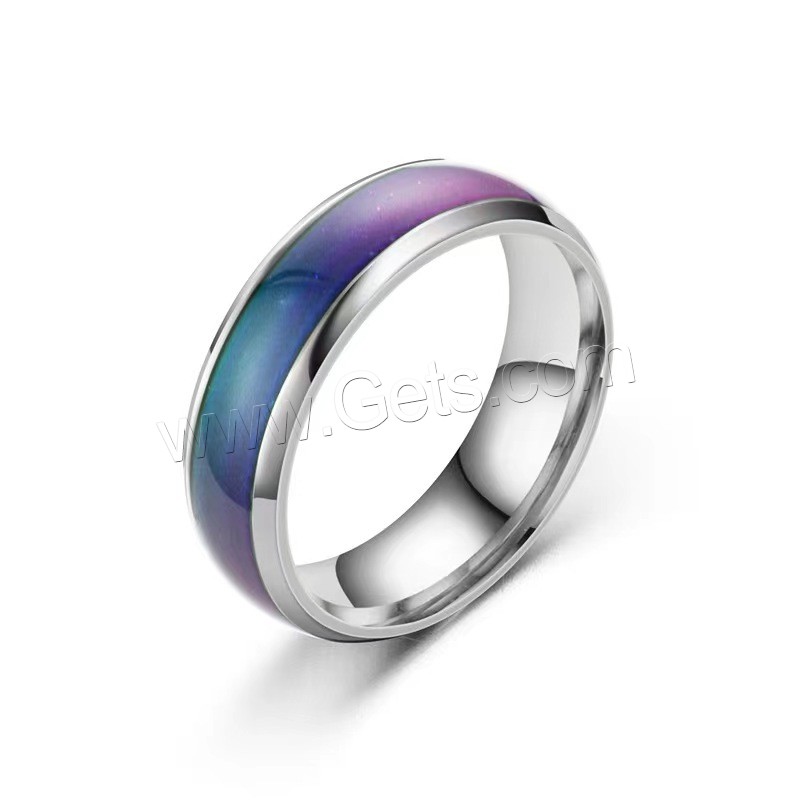 Titanium Steel Finger Ring, plated, oil sea & Unisex & different size for choice, more colors for choice, Sold By PC