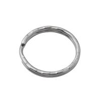 Stainless Steel Key Split Ring, 304 Stainless Steel original color 