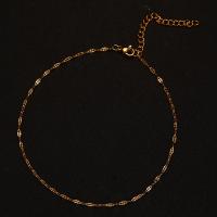 Bracelets en acier inoxydable bijoux, Acier inoxydable 304, avec 1.97inch chaînes de rallonge, bijoux de mode & longueur différente pour le choix & pour femme, plus de couleurs à choisir, Vendu par PC