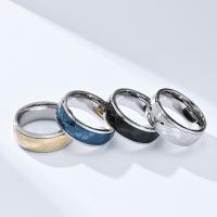 Stainless Steel Finger Ring, 304 Stainless Steel, polished, fashion jewelry & for man 8mm 