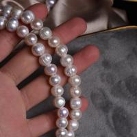 Button Cultured Freshwater Pearl Beads, DIY, white, 9mm Approx 2.5mm cm 