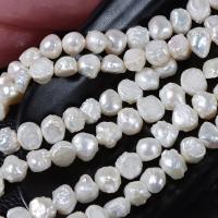Keshi Cultured Freshwater Pearl Beads, irregular, DIY, white, 9-10mm Approx 0.7mm cm 