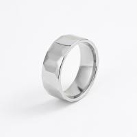 Stainless Steel Finger Ring, 304 Stainless Steel, Unisex original color, US Ring 