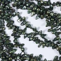 Baroque Cultured Freshwater Pearl Beads, DIY, malachite green, 6-7mmu300110-15mm Approx 0.7mm cm 