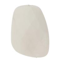 Perle acrylique, DIY, blanc Environ 2mm, Vendu par sac