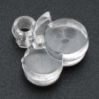 半透明のアクリル ペンダント, アクリル, チェリー, DIY, 透明色（例えばガラス） 穴:約 3mm, 売り手 バッグ