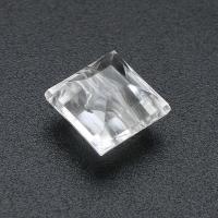 Acrylic Jewelry Beads, Square, DIY Approx 1mm 