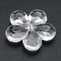 Acryl Schmuck Perlen, Blume, DIY, keine, 20.5x20x5mm, Bohrung:ca. 1.5mm, verkauft von Tasche
