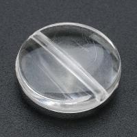 Acryl Schmuck Perlen, flache Runde, DIY, keine, 21x21x7mm, Bohrung:ca. 1.5mm, verkauft von Tasche