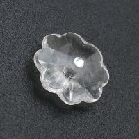 Acryl Schmuck Perlen, Blume, DIY, keine, 11x12x4mm, Bohrung:ca. 0.5mm, verkauft von Tasche