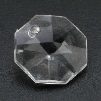 半透明のアクリル ペンダント, アクリル, 多角形, DIY, 透明色（例えばガラス） 穴:約 1mm, 売り手 バッグ