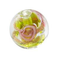 Perles murano fleur intérieur, chalumeau, Rond, DIY & normes différentes pour le choix, plus de couleurs à choisir, Vendu par PC