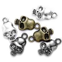 Zinc Alloy Jewelry Pendants, Skull, plated, DIY Approx 1mm 