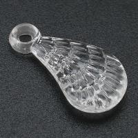 半透明のアクリル ペンダント, アクリル, 貝, DIY, 透明色（例えばガラス） 穴:約 2mm, 売り手 バッグ