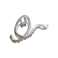 Hair Claw Clips, Zinc Alloy, silver color plated, fashion jewelry & for woman, silver color 