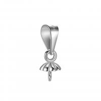 Sterling Silver Peg Bail, 925 Sterling Silver, plated, DIY 