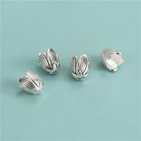 Sterling Silver Spacer Beads, 925 Sterling Silver, Flower, DIY Approx 1.6mm 