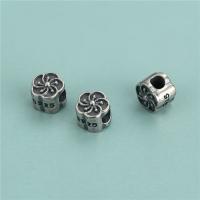 Sterling Silver Spacer Beads, 925 Sterling Silver, Flower, vintage & DIY Approx 2.9mm 