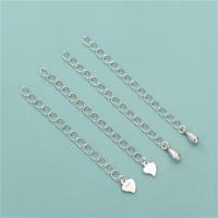 Sterling Silver Extender Chain, 925 Sterling Silver, DIY 3mm Approx 2 Inch 