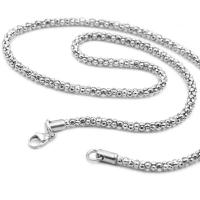 Stainless Steel Chain Necklace, 304 Stainless Steel, polished & Unisex original color 