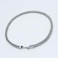 Stainless Steel Chain Necklace, 316L Stainless Steel, electrolyzation  & for man, original color 