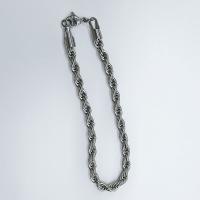 Stainless Steel Chain Necklace, 316L Stainless Steel, electrolyzation, Unisex original color Approx 7.48 Inch 