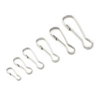 Stainless Steel Jewelry Clasp, 304 Stainless Steel, DIY original color 