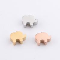 Stainless Steel Beads, Elephant, plated 