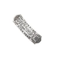 Thailand Sterling Silver Connector, Antique finish silver color 