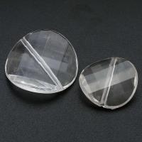 透明なアクリル・ビーズ, アクリル, DIY & 異なるサイズの選択, 透明色（例えばガラス）, 穴:約 2mm, 売り手 バッグ