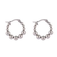 Stainless Steel Leverback Earring, 304 Stainless Steel, plated, fashion jewelry & for woman 4mm 