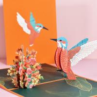 Paper 3D Greeting Card, handmade, DIY 